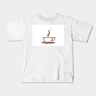 Coffee mug with coffee aroma Kids T-Shirt